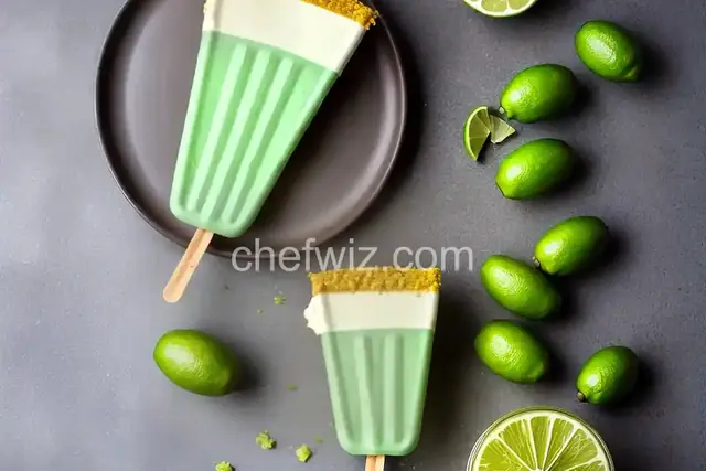 Bolis de Pay de Limón (Mexican Key Lime Pie Ice Pops)