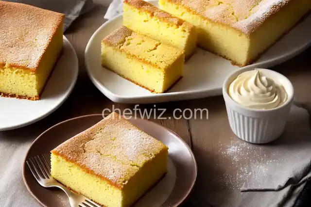 Bolo de Fuba Cremoso (Creamy Cornmeal Cake)
