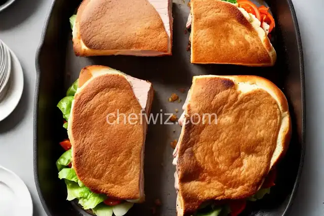 Bone-In Pork Chop Sandwich Recipe
