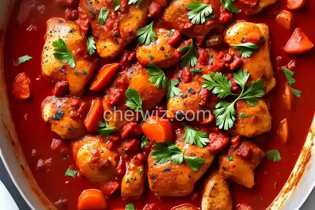 Boneless Chicken Cacciatore