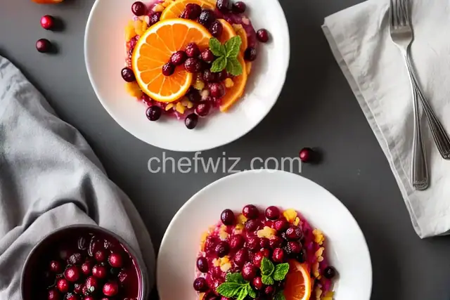 Boozy Fresh Cranberry-Orange Sauce
