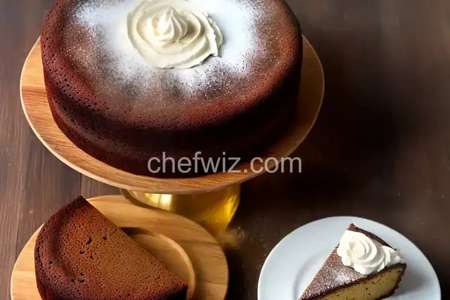 Boozy Irish Whiskey Cake