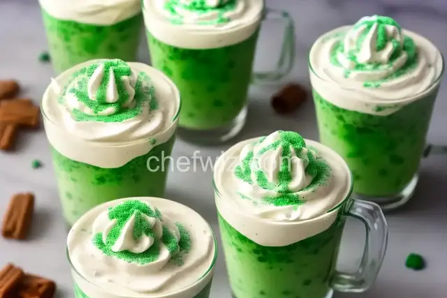 Boozy Shamrock Shakes