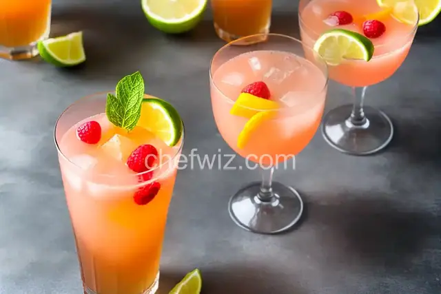 Boozy Sherbet Punch