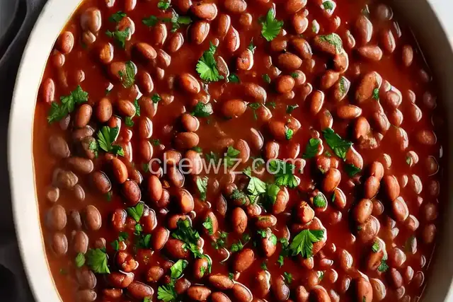 Borlotti Beans with Garlic and Olive Oil