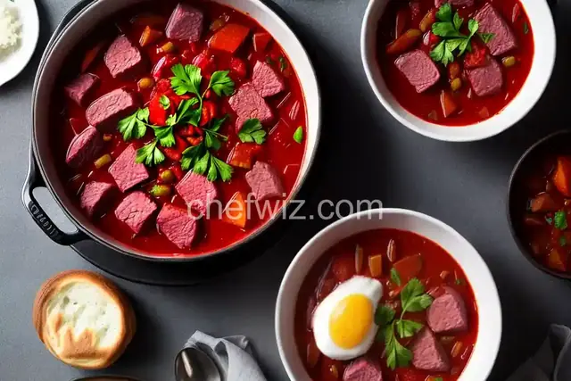 Borscht with Meat