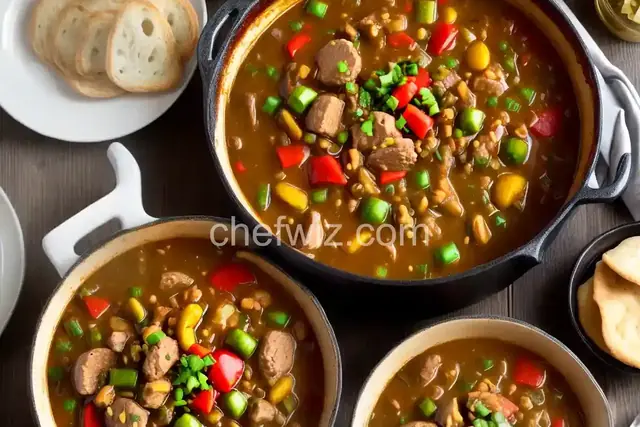 Boudreaux's Zydeco Stomp Gumbo