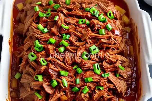 Bourbon Bacon Pulled Pork