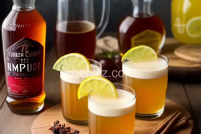 Bourbon Cider Sour