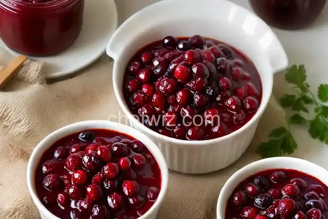 Bourbon Cranberry Sauce