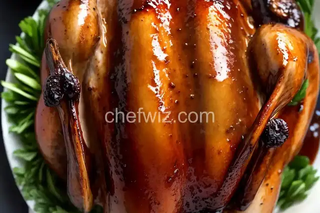 Bourbon and Brown Sugar Glazed Turkey