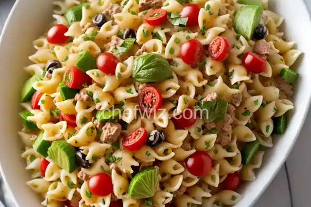 Bow-Tie Cowboy Pasta Salad