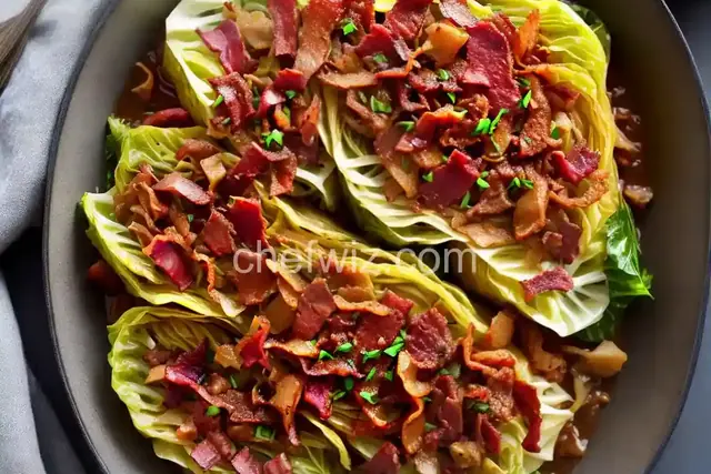 Braised Cabbage with Bacon