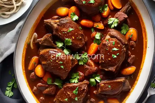 Braised Lamb Shanks