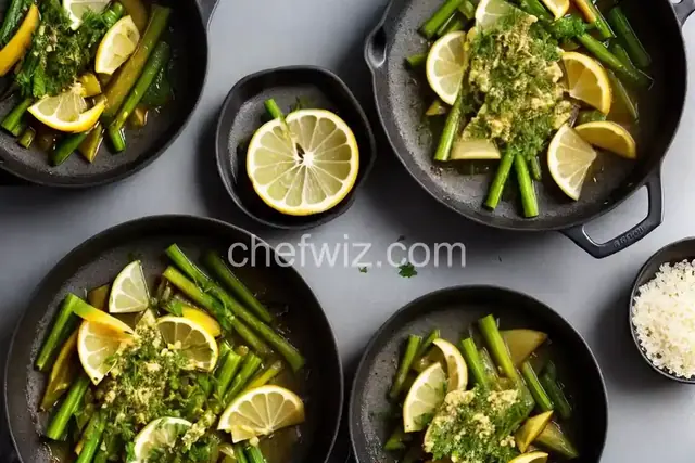 Braised Leeks With Lemon and Parsley
