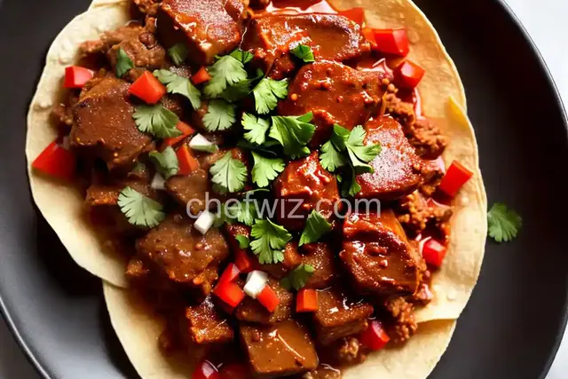 Braised Oxtail "Al Pastor" Taco