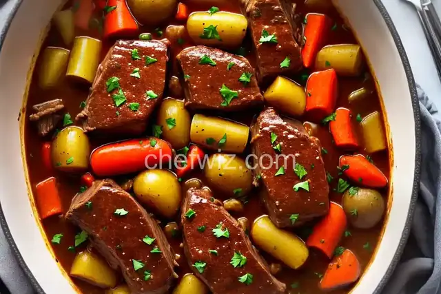 Braised Pot Roast with Vegetables