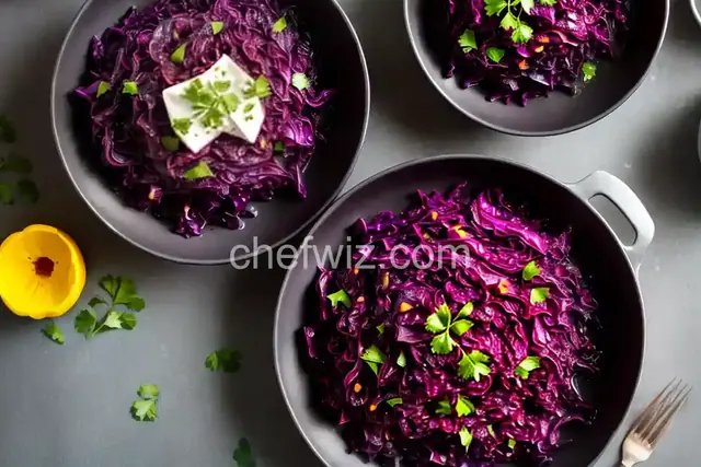 Braised Red Cabbage