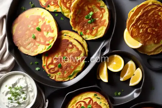 Bramboracky (Czech Savory Potato Pancakes)