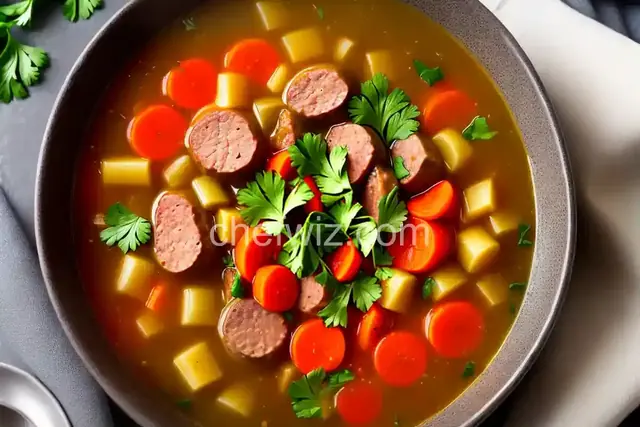 Bratwurst Soup