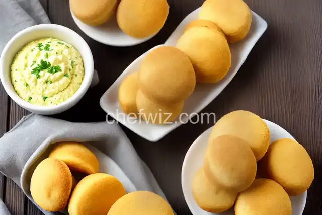 Brazilian Cheese Rolls (Pão de Queijo)