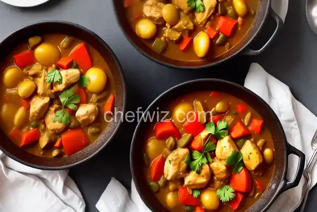 Brazilian Chicken Stew (Galinha Ensopada)