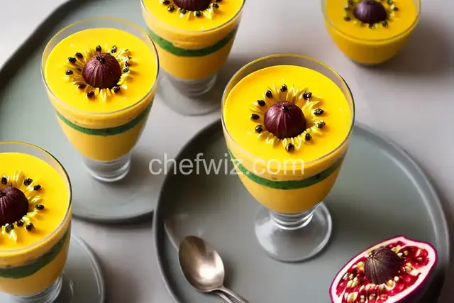 Brazilian Passion Fruit Mousse (Maracuja)