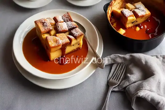 Bread Pudding with Whiskey Sauce III