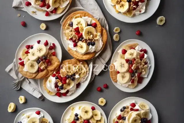 Breakfast Banana Splits