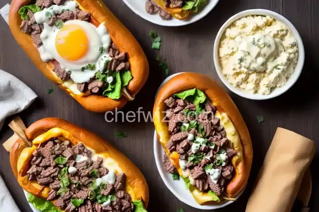 Breakfast Cheesesteaks