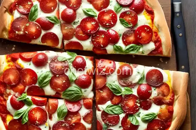 Breakfast French Bread Pizza