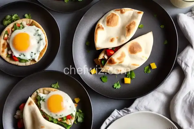 Breakfast Pita Pockets