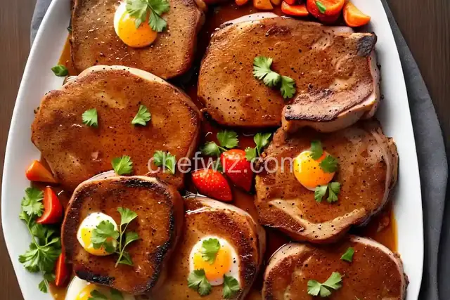 Breakfast Pork Chops