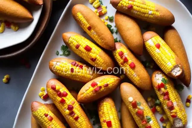 Breakfast Sausage Corn Dogs