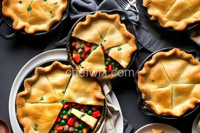 Breakfast Sausage Pot Pie