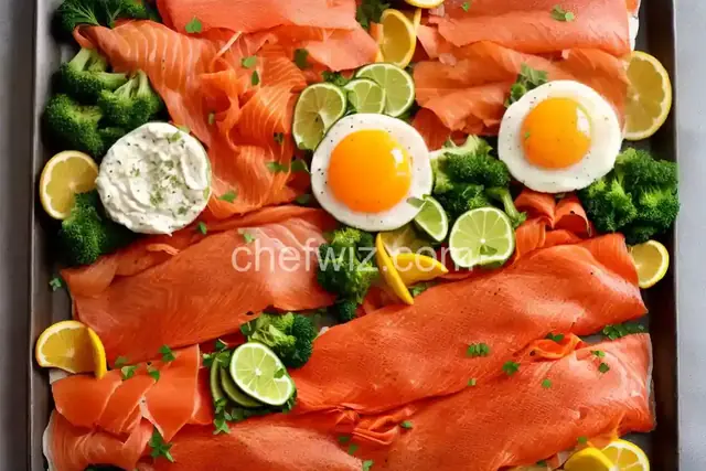 Breakfast Smoked Salmon Platter