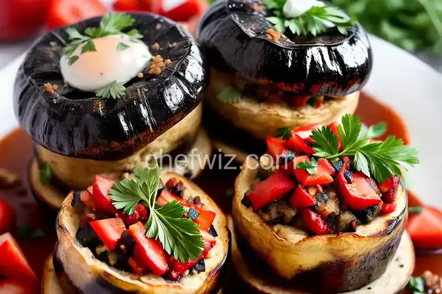 Breakfast Stuffed Portobellos