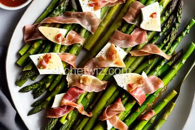Brie, Asparagus & Prosciutto Bundles