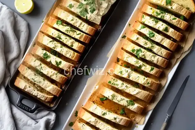 Brie Stuffed Garlic Bread
