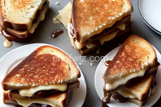 Brie and Nutella Grilled Cheese Recipe