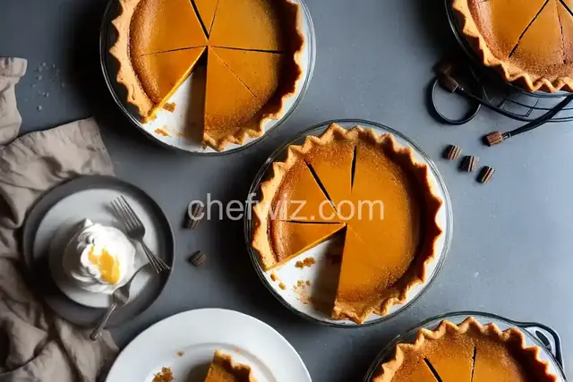 Brûléed Bourbon-Maple Pumpkin Pie