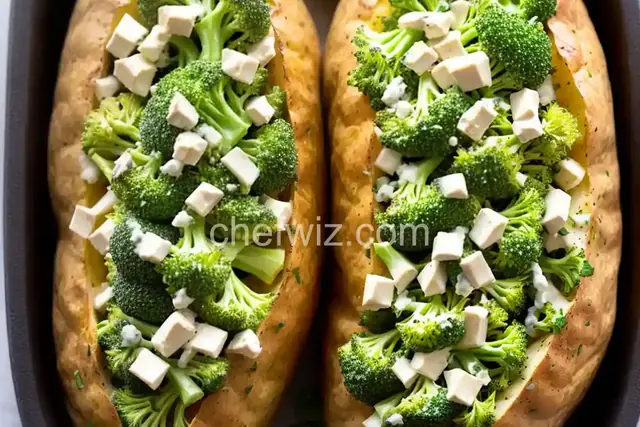 Broccoli Cheese Baked Potatoes