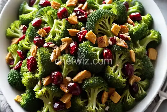 Broccoli Cranberry Salad