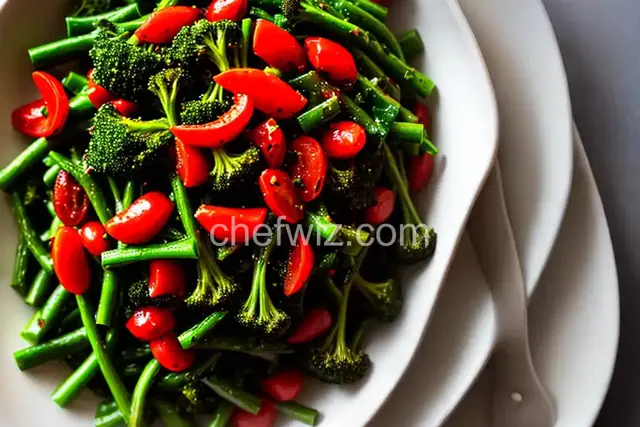 Broccoli Rabe With Cherry Peppers