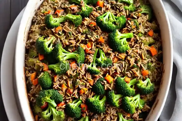 Broccoli Wild Rice Casserole