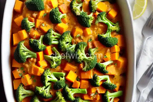 Broccoli and Butternut Squash Casserole