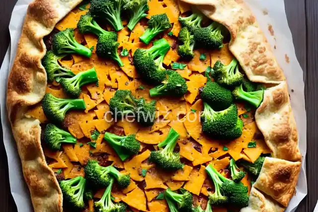 Broccoli and Cheese Galette Recipe
