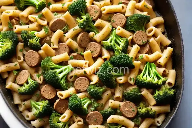 Broccoli and Sausage Cavatelli