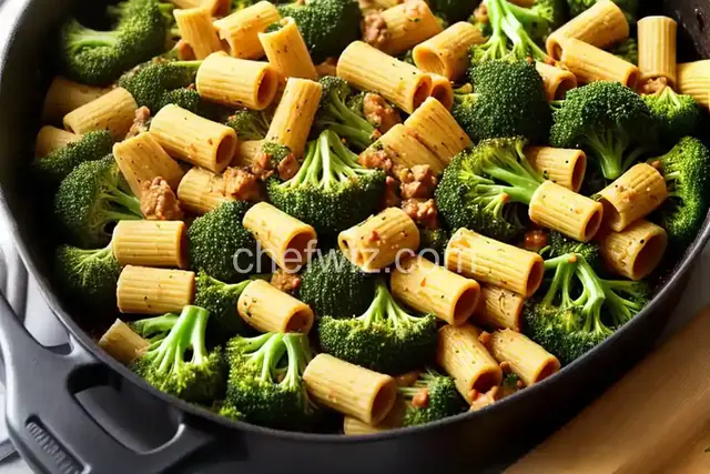 Broccoli with Rigatoni