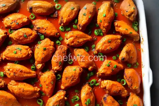 Broiled Buffalo Chicken Wings